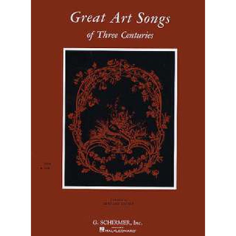 Titelbild für GS 32962 - GREAT ART SONGS OF 3 CENTURIES