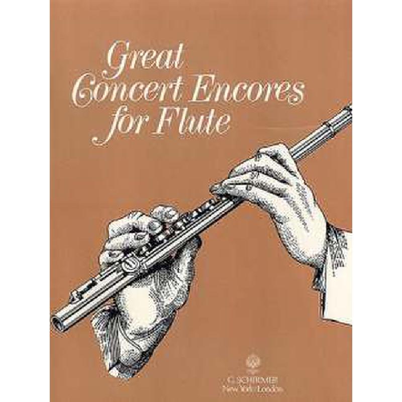 Titelbild für GS 33702 - GREAT ENCORES FOR THE FLUTE