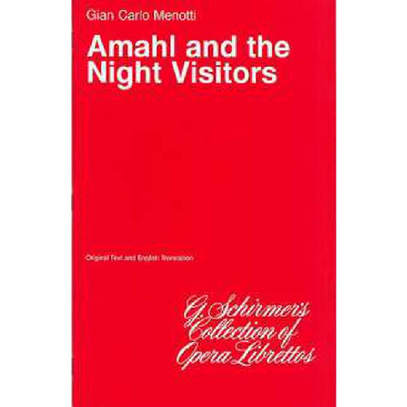 Titelbild für GS 34001 - AMAHL + THE NIGHT VISITORS
