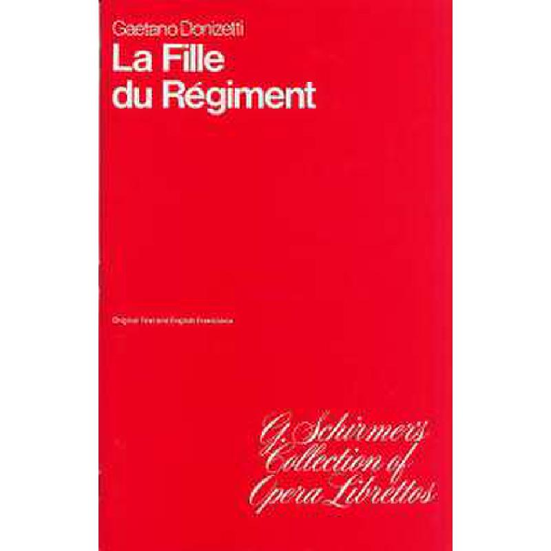 Titelbild für GS 34058 - LA FIGGLIA DEL REGGIMENTO
