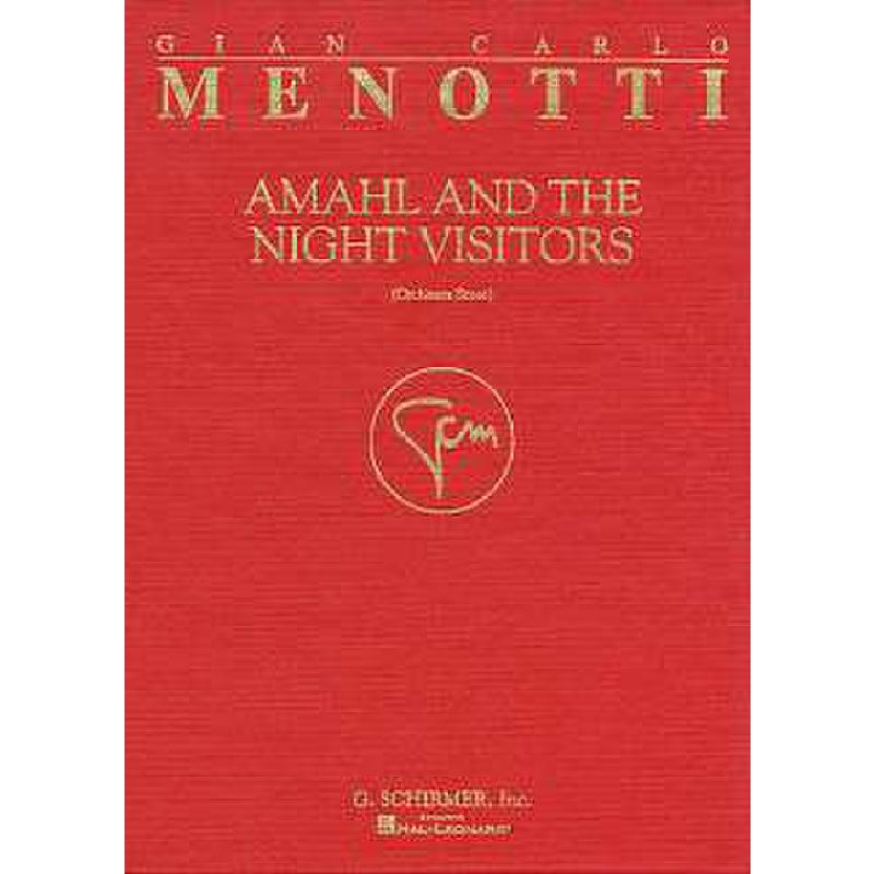 Titelbild für GS 34077 - AMAHL + THE NIGHT VISITORS FULL SCORE