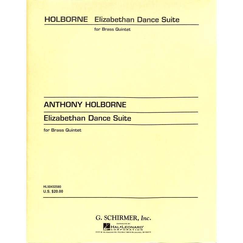 Titelbild für GS 43258 - ELIZABETHAN DANCE SUITE