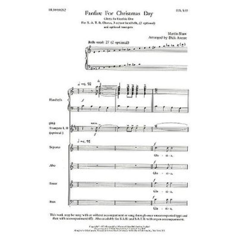 Titelbild für GS 80262 - FANFARE FOR CHRISTMAS DAY