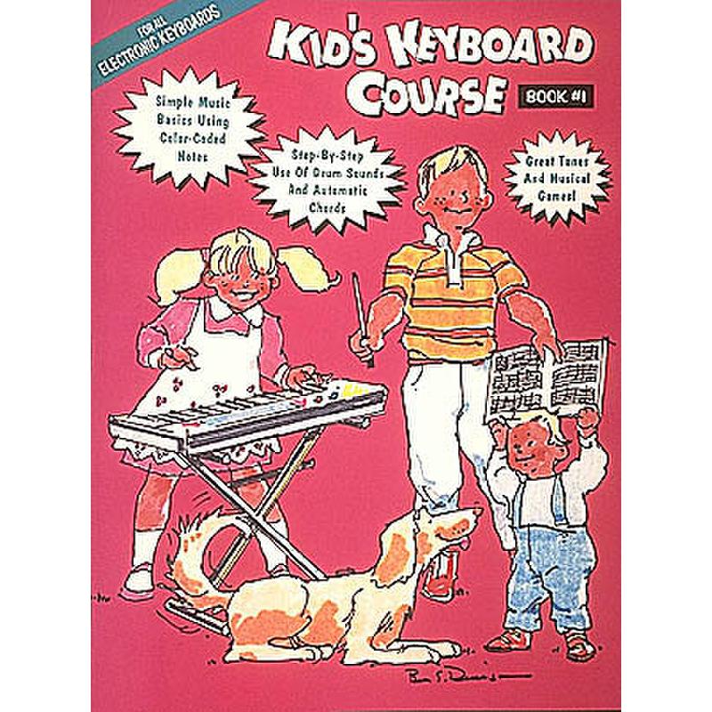 Titelbild für HL 102133 - KIDS KEYBOARD COURSE BOOK 1