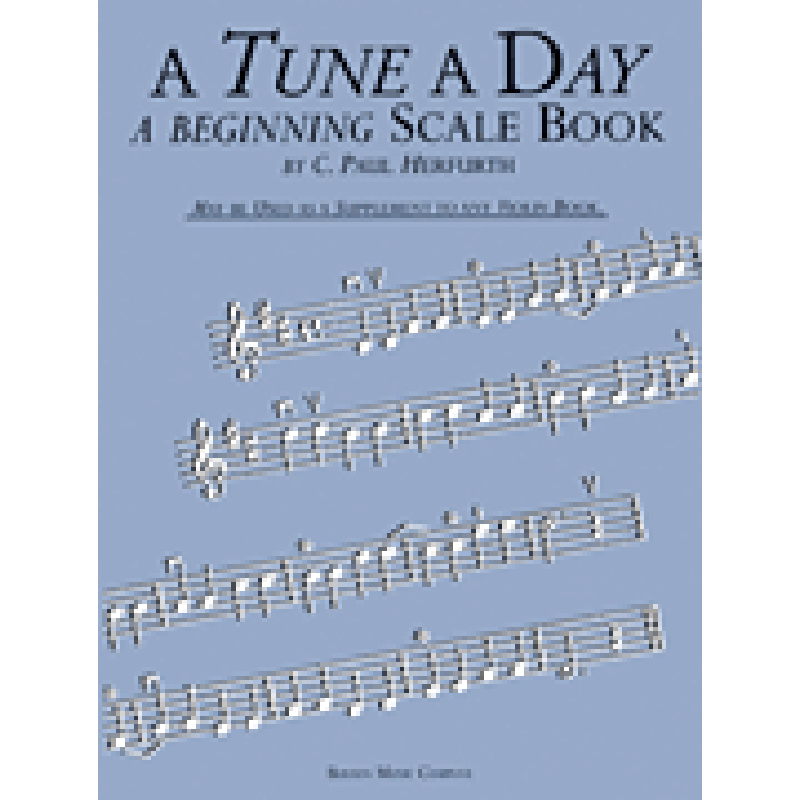 Titelbild für HL 14034199 - A tune a day - a beginning scale book