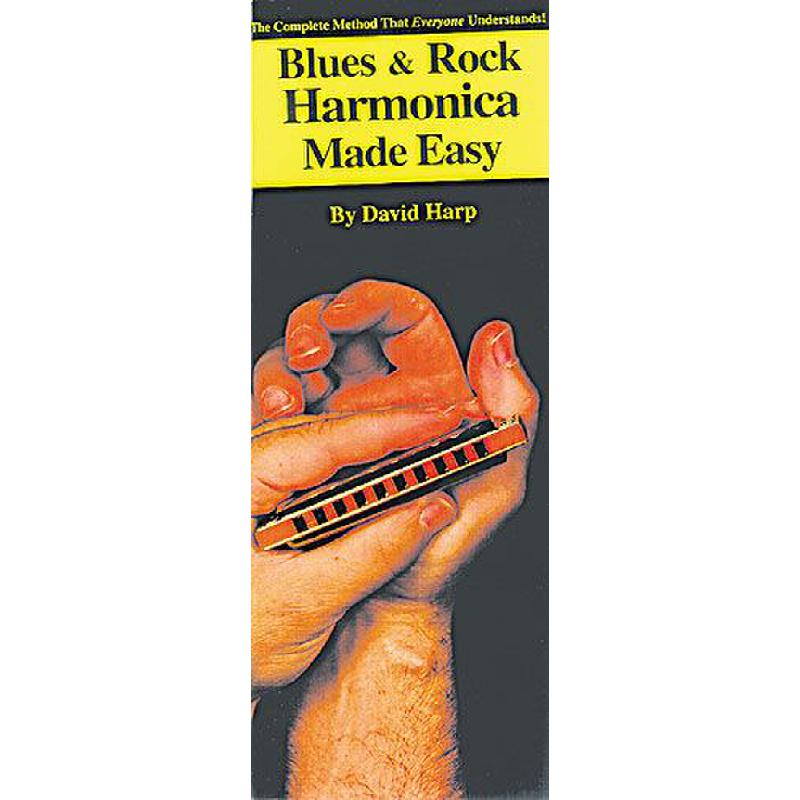 Titelbild für MSDH 10094 - BLUES + ROCK HARMONICA MADE EASY