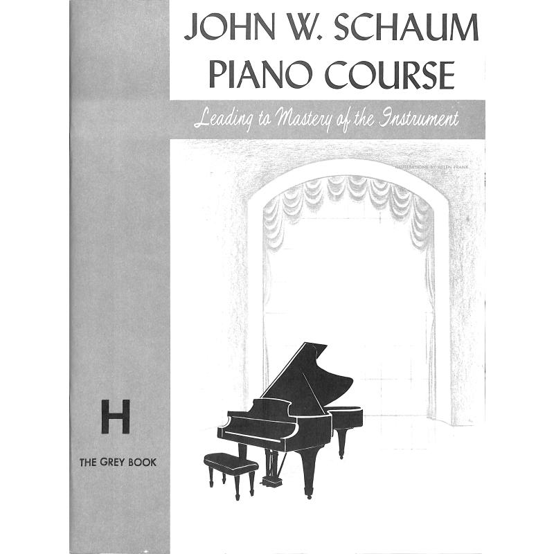 Titelbild für EL 00201A - PIANO COURSE H - THE GREY BOOK