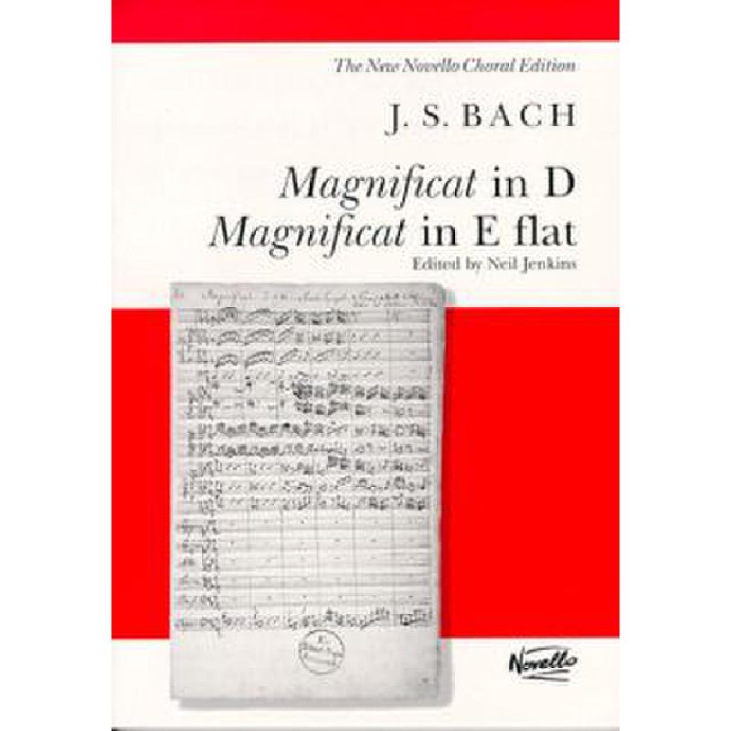 Titelbild für MSNOV 72529 - MAGNIFICAT D-DUR BWV 243 + ES-DUR BWV 243A