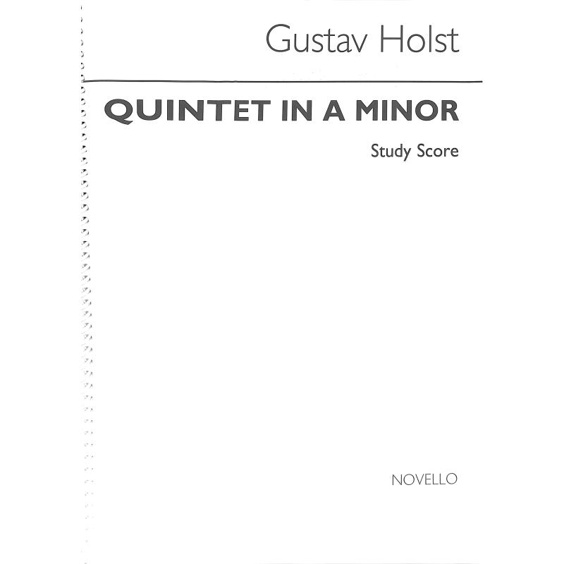 Titelbild für MSNOV 90643 - QUINTETT A-MOLL OP 3 FOR PIANO