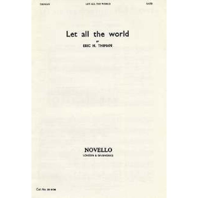 Titelbild für MSNOV 290136 - LET ALL THE WORLD