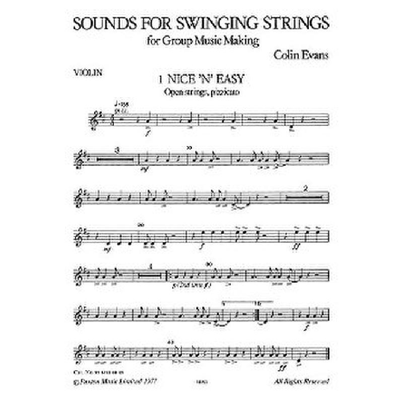 Titelbild für MSNOV 916153-01 - SOUNDS FOR SWINGING STRINGS