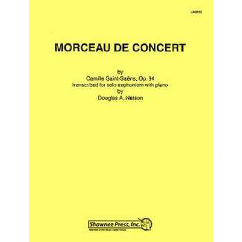 Titelbild für MSSP 16801 - MORCEAU DE CONCERT