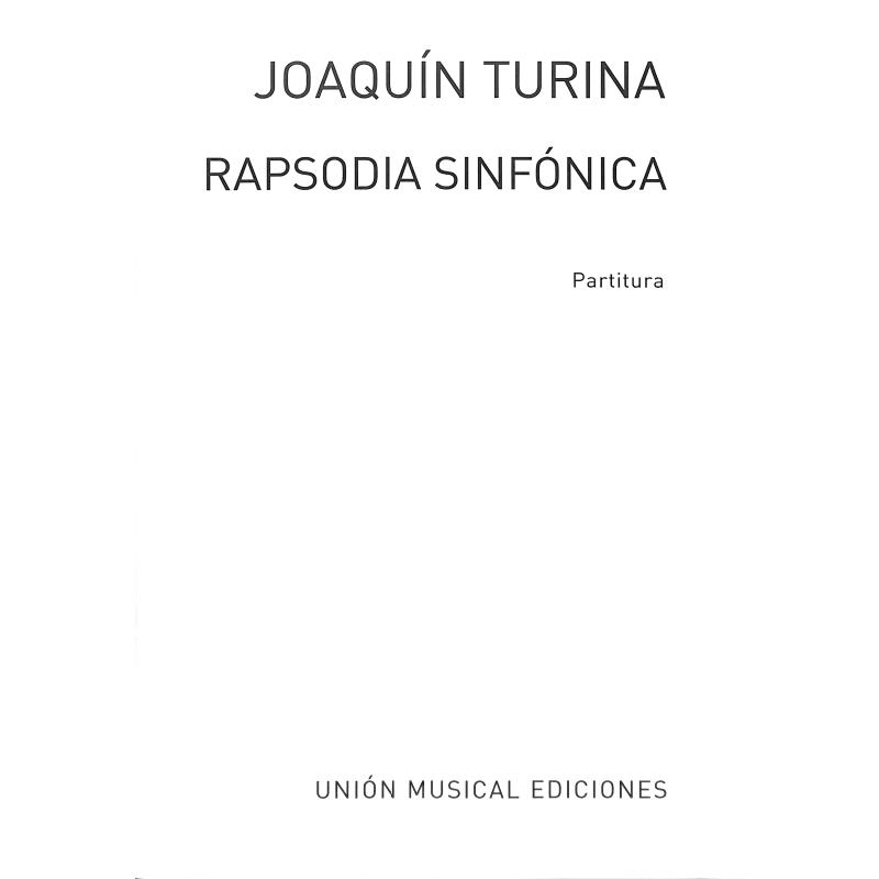 Titelbild für UME 16696 - RAPSODIA SINFONICA