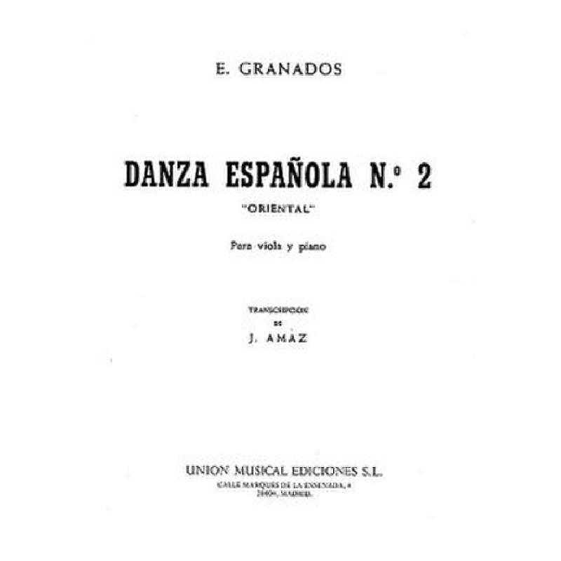 Titelbild für UME 21503 - ORIENTAL (DANZA ESPANOLA 2)