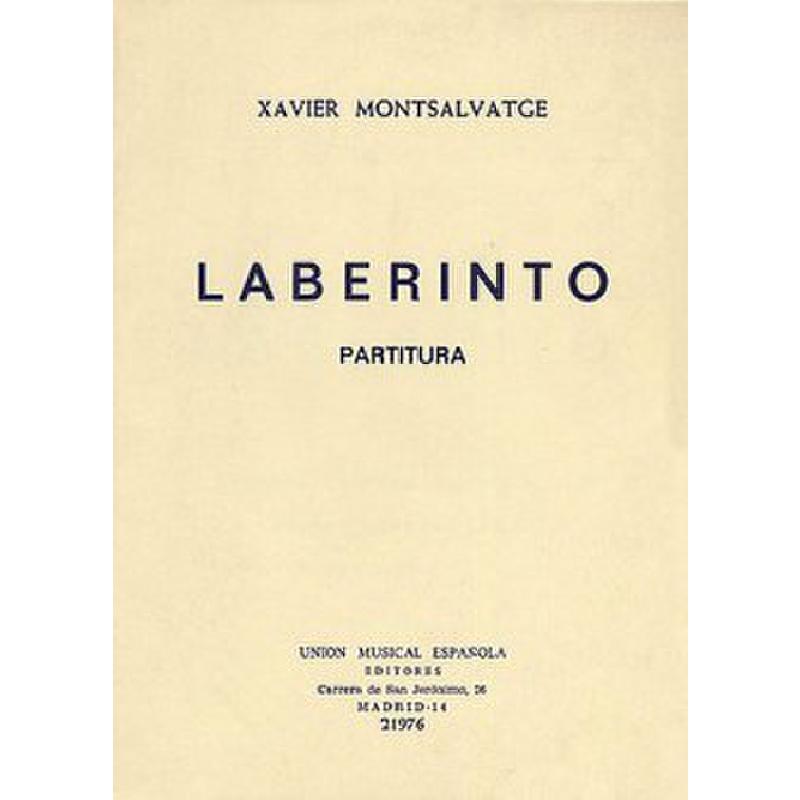 Titelbild für UME 21976 - LABERINTO PARA ORQUESTRA