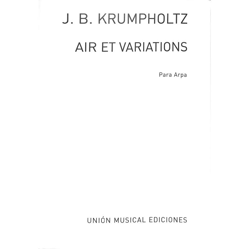 Titelbild für UME 22395 - AIR ET VARIATIONS