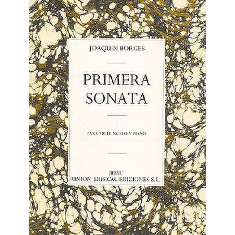 Titelbild für UME 22454 - PRIMERA SONATA