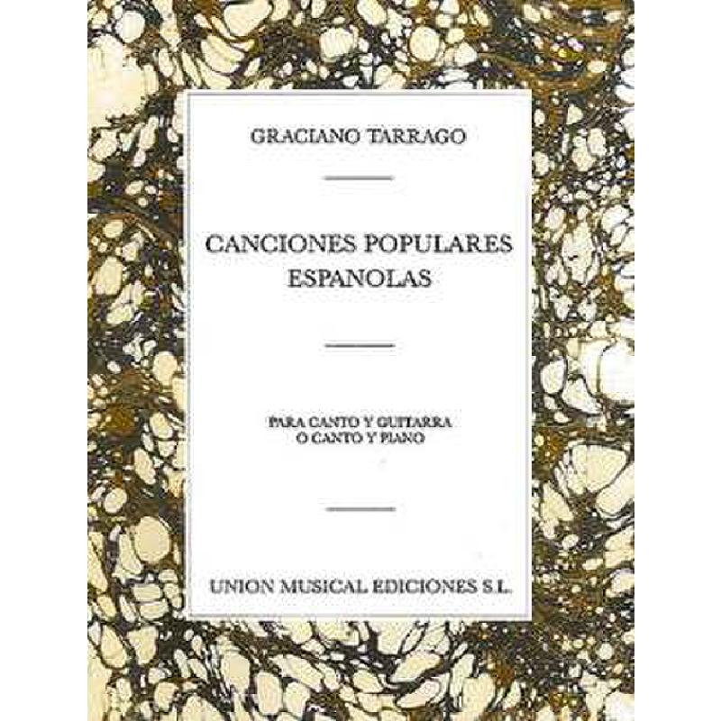 Titelbild für UMG 19637 - CANCIONES POPULARES ESPANOLAS 1