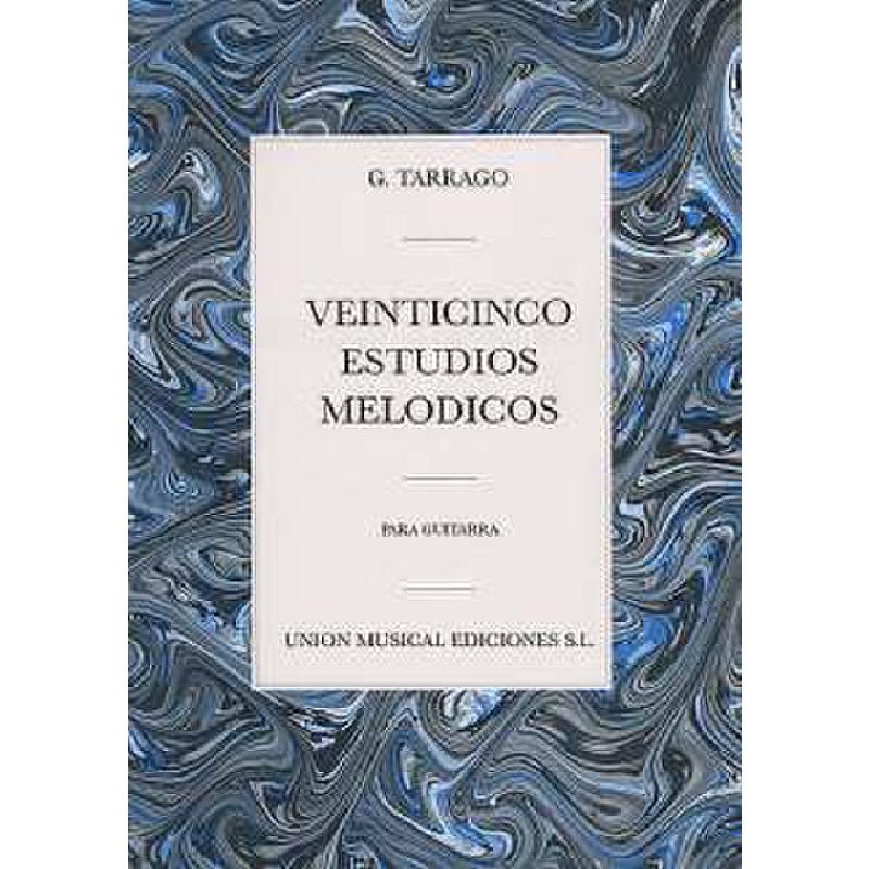 Titelbild für UMG 21502 - 25 ESTUDIOS MELODICOS
