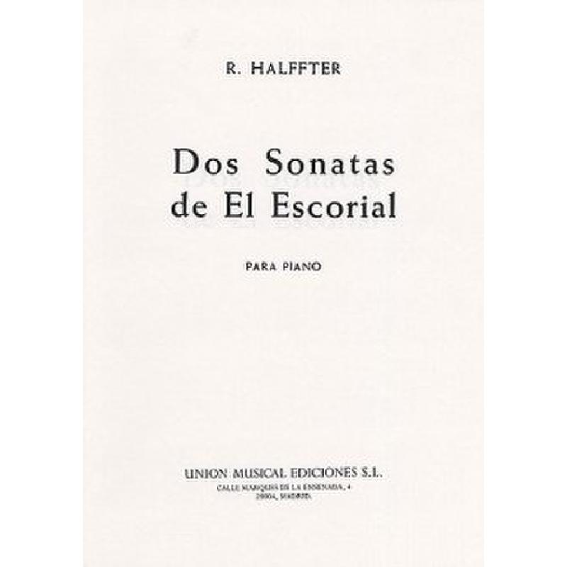 Titelbild für UMP 19105 - DOS SONATAS DE EL ESCORIAL