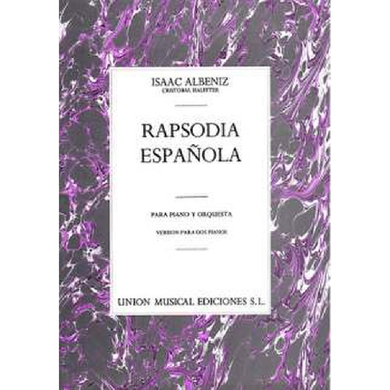 Titelbild für UMP 19804 - RAPSODIA ESPANOLA OP 70