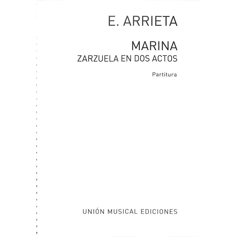 Titelbild für UMV 50500 - MARINA (ZARZUELA)
