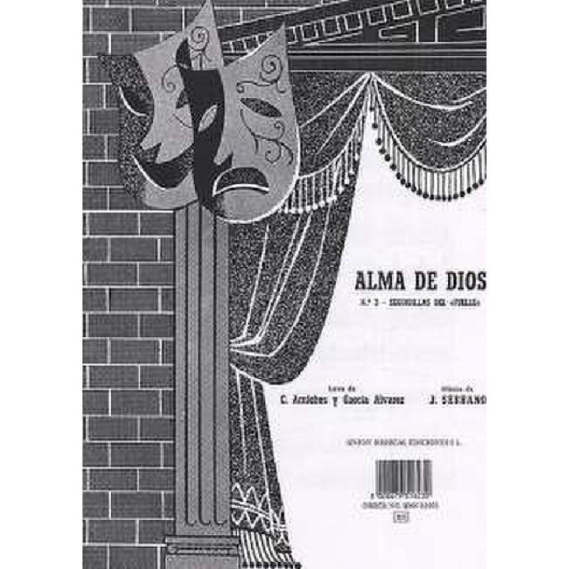 Titelbild für UMV 82073 - ALMA DE DIOS 3 SEGUIDILLAS