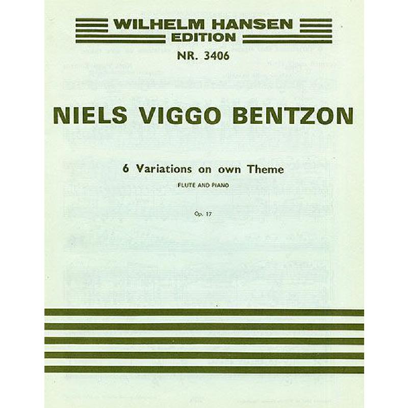 Titelbild für WH 25852 - VARIATIONS OP 17