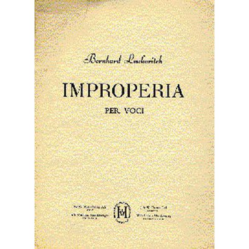 Titelbild für WH 28207 - IMPROPERIA