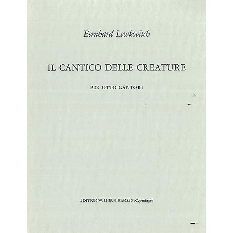 Titelbild für WH 28394 - IL CANTICO DELLA CREATURE