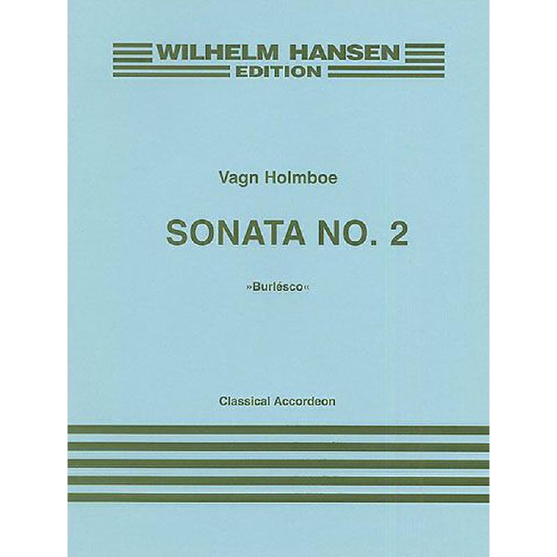 Titelbild für WH 30280 - SONATE 2 BURLESCE OP 179A