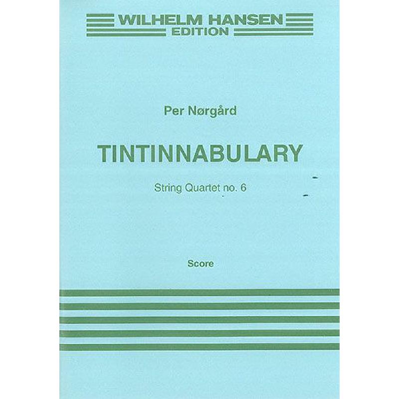 Titelbild für WH 40118 - QUARTETT 6 (TINTINNABULARY)