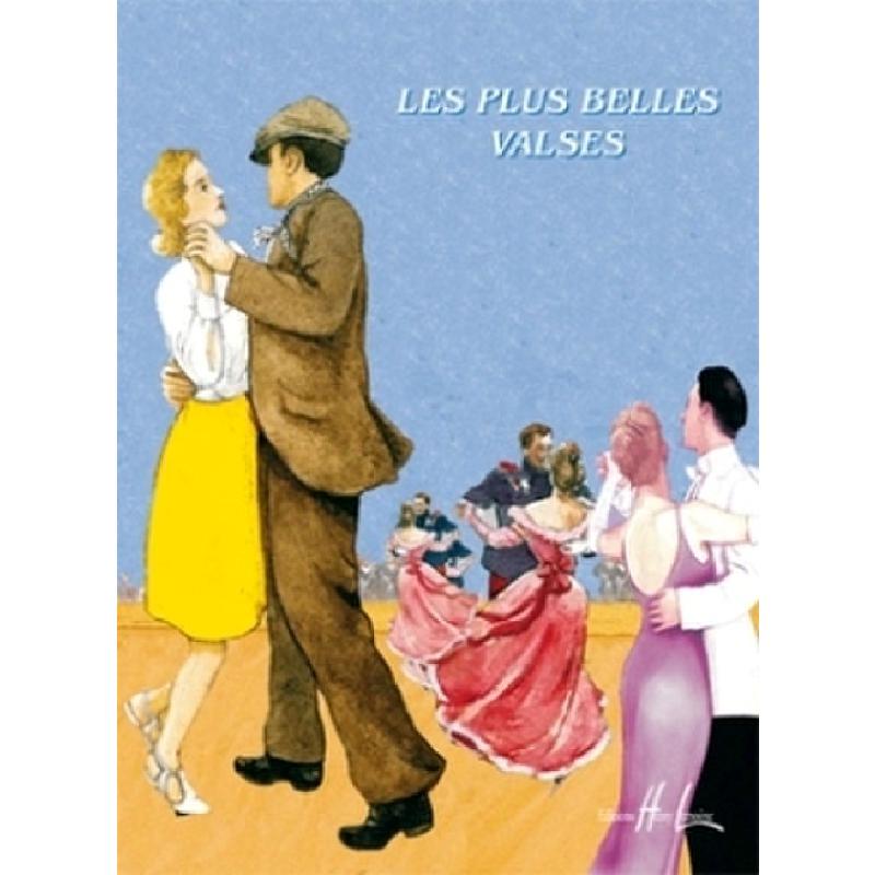 Titelbild für LEMOINE 28449 - LES PLUS BELLES VALSES 1B