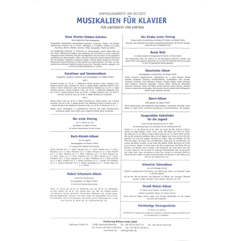 Notenbild für HAL 164 - NEUE ETUEDEN 1 OP 15