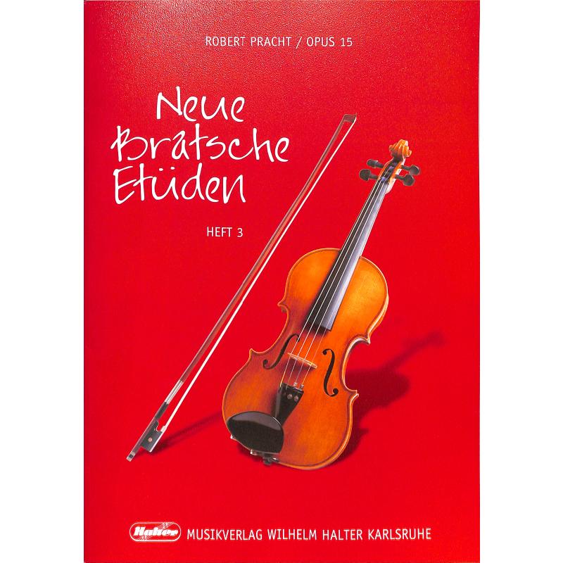 Titelbild für HAL 166 - NEUE ETUEDEN 3 OP 15