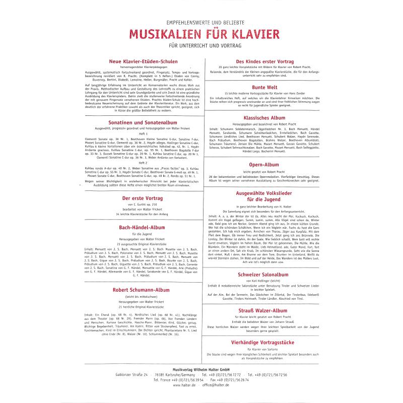 Notenbild für HAL 166 - NEUE ETUEDEN 3 OP 15