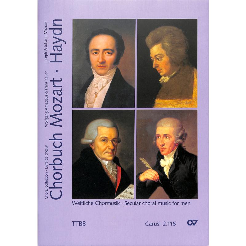 Titelbild für CARUS 2116-00 - Chorbuch Mozart Haydn 6