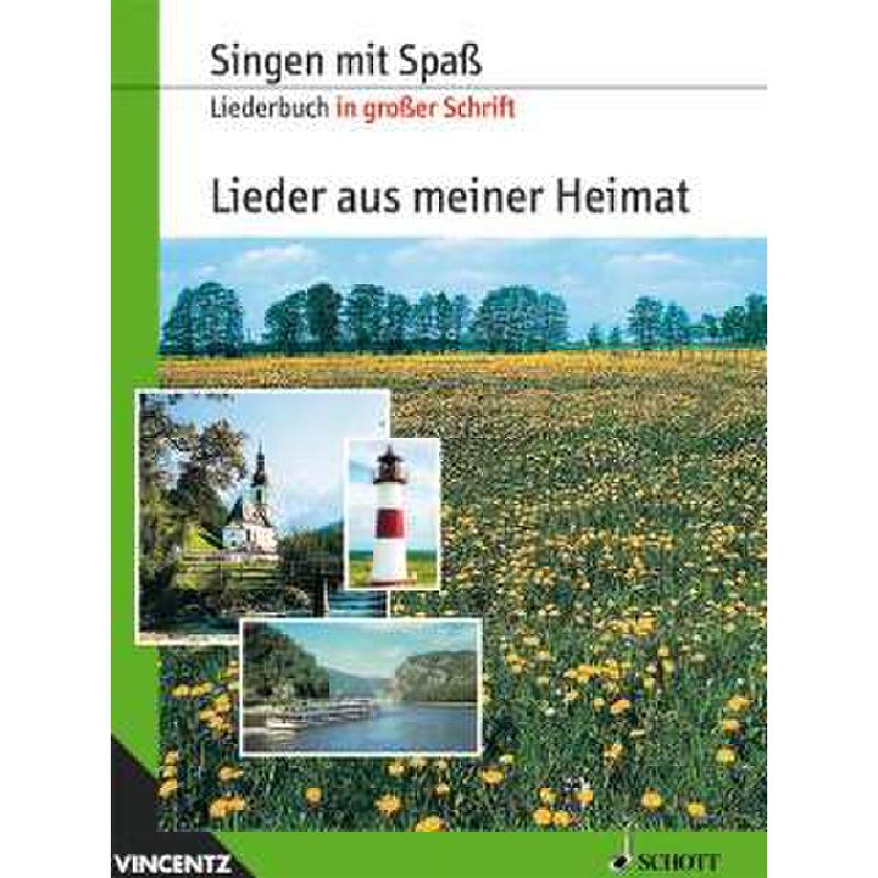 Titelbild für ED 9391 - SINGEN MIT SPASS - LIEDER AUS MEINER HEIMAT