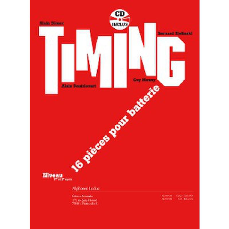 Titelbild für AL 30533 - TIMING - 16 PIECES POUR BATTERIE