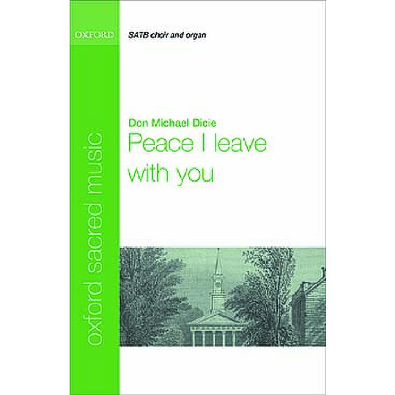 Titelbild für 978-0-19-386995-0 - PEACE I LEAVE WITH YOU