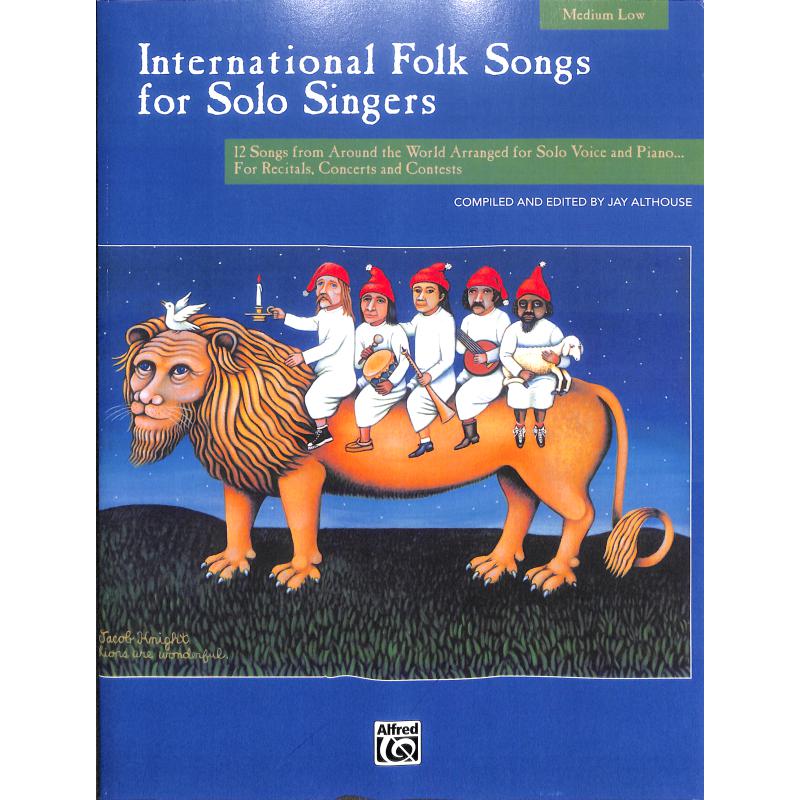 Titelbild für ALF 16960 - INTERNATIONAL FOLK SONGS