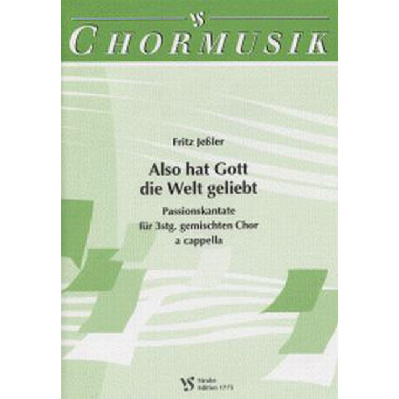 Titelbild für VS 1775 - PASSIONSKANTATE