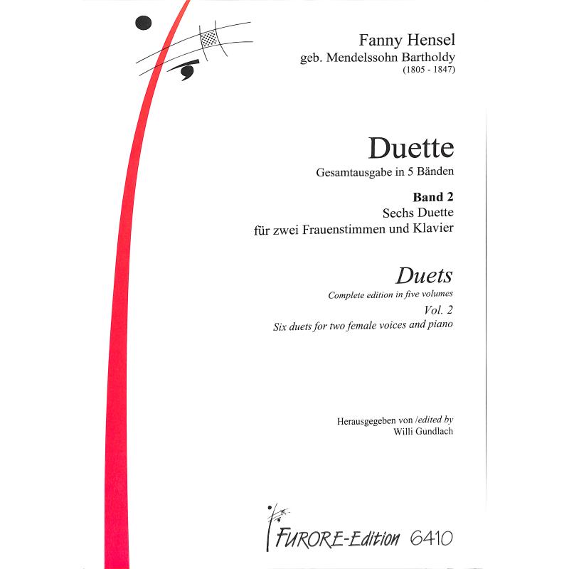 Titelbild für FUE 6410 - Duette 2