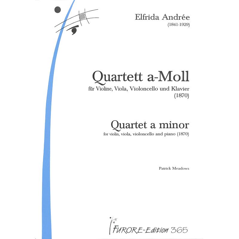 Titelbild für FUE 3650 - Quartett a-moll