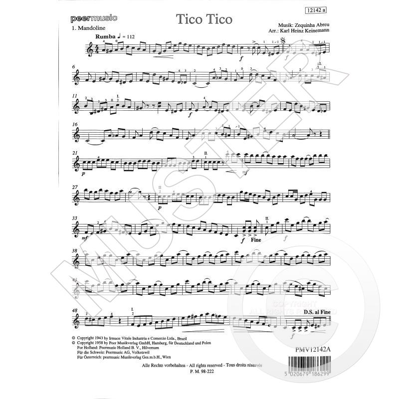 Titelbild für PMV 12142-A - Tico tico