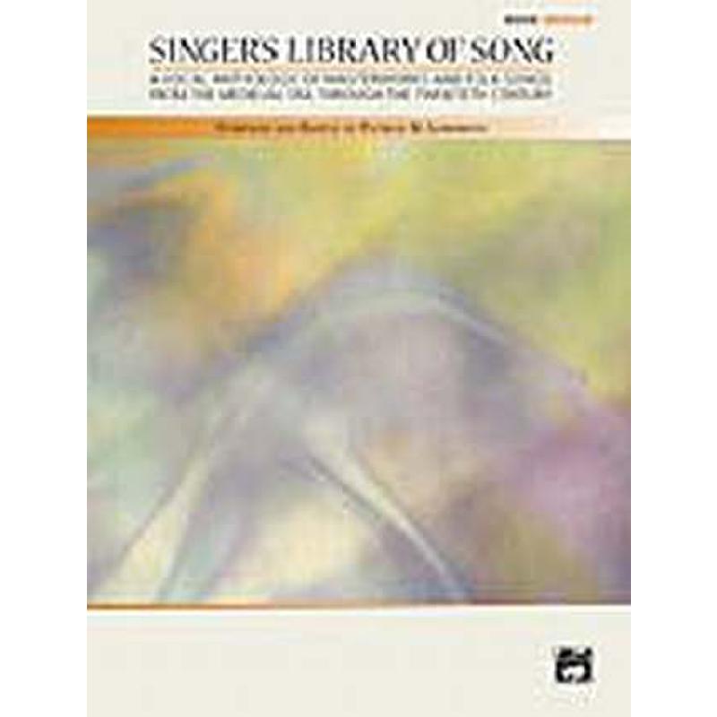 Titelbild für ALF 23505 - SINGER'S LIBRARY OF SONG