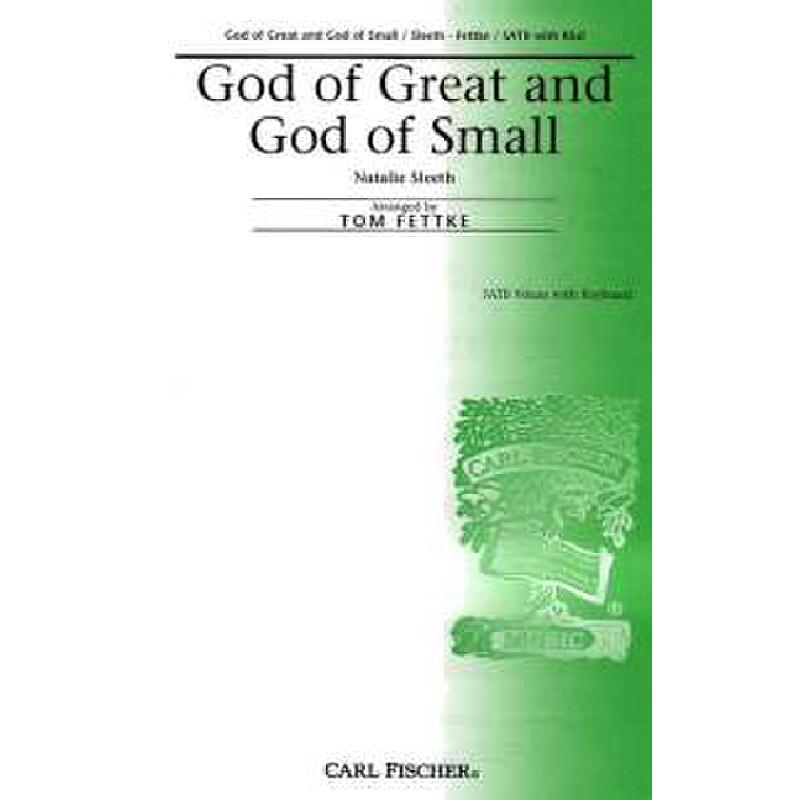 Titelbild für CF -CM8851 - GOD OF GREAT AND GOD OF SMALL