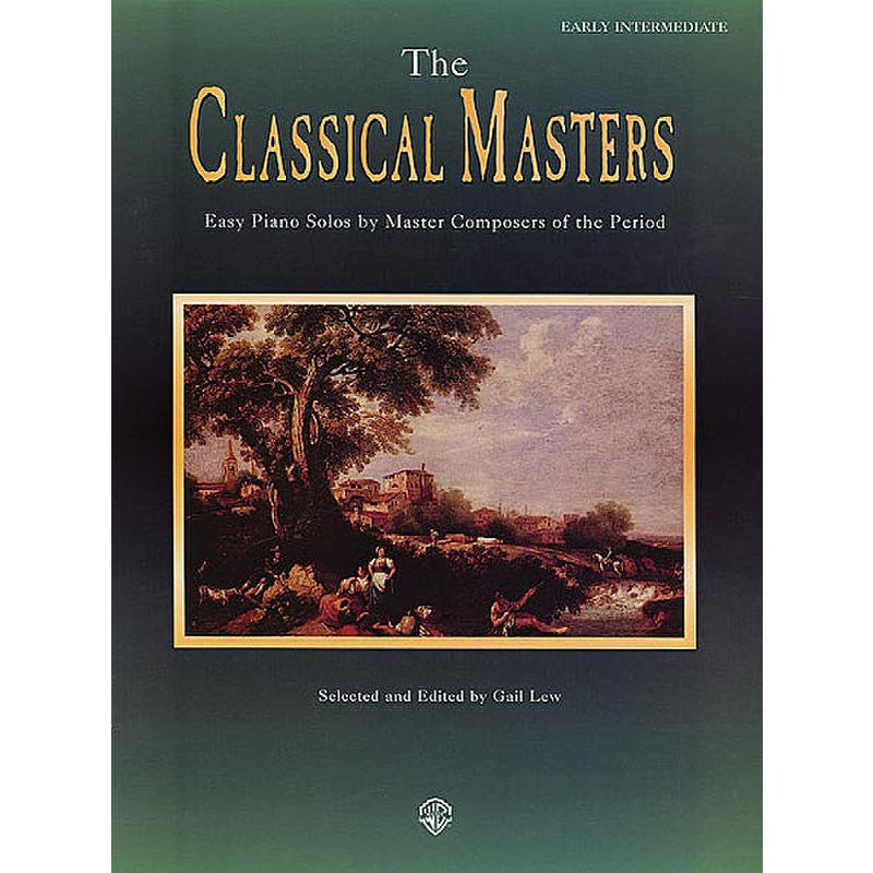 Titelbild für EL 09703 - EASY SOLOS BY THE CLASSICAL MASTERS