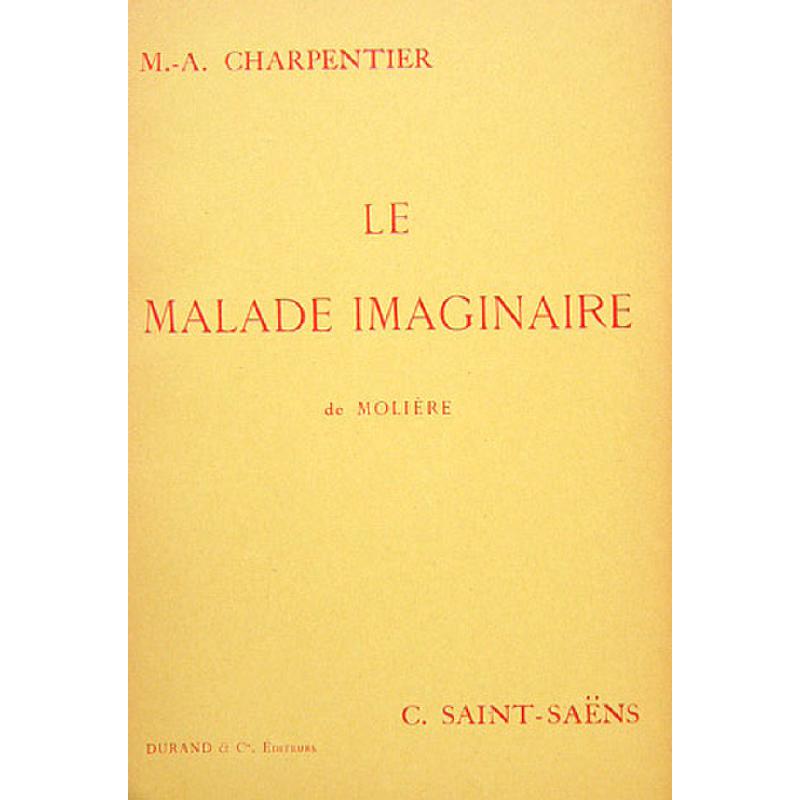 Titelbild für DUR 4723 - LE MALADE IMAGINAIRE DE MOLIERE