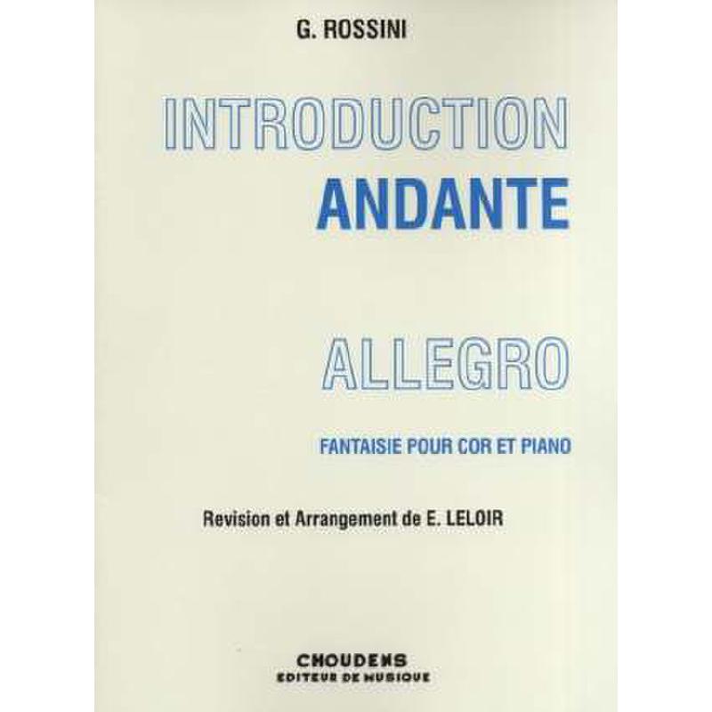 Titelbild für ACF 20447 - Introduction Andante + Allegro